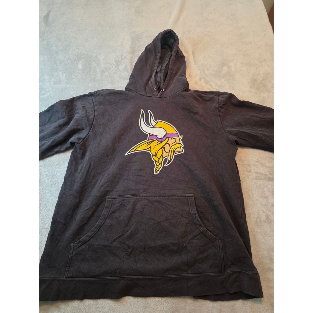 NFL Pro Line Minnesota Vikings Sweatshirt Mens 2XLT Black